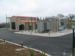 Montaje eléctrico y obra civil de subestación `Ribadesella` 132/22 kV (Gijón - Asturias)